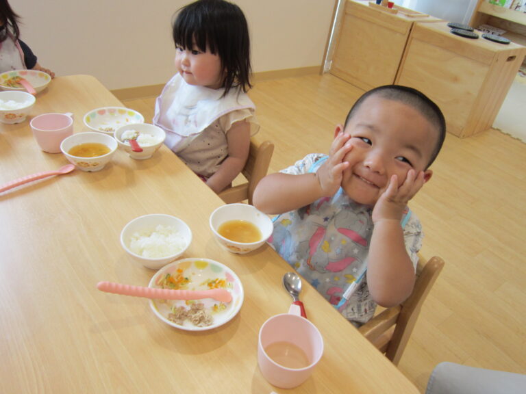 「おいしい」の笑顔😊満天日